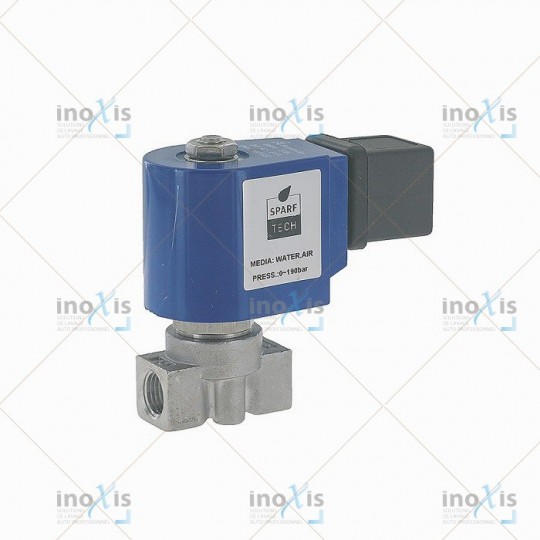 Electrovanne HP SPARELINE inox, 2mm, FF1/4'', 24 VAC, 140bar